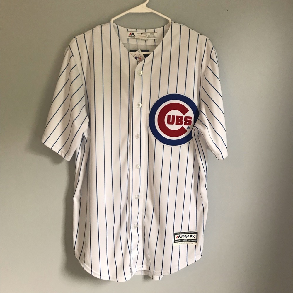 Kris Bryant Majestic White Jersey NWT